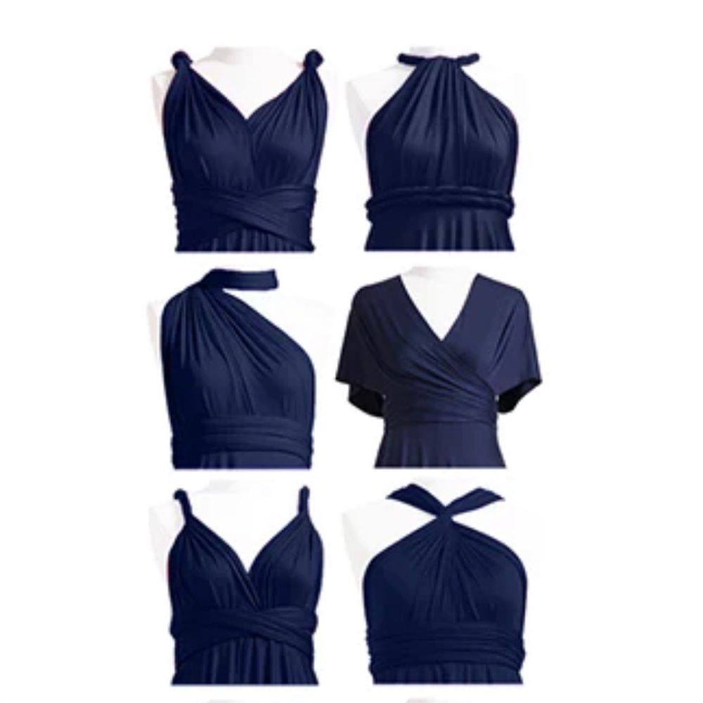 🆕 Multi-way Infinity maxi dress in navy